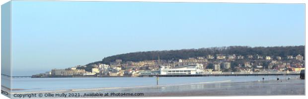 Weston super mare Canvas Print by Ollie Hully