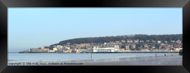 Weston super mare Framed Print by Ollie Hully