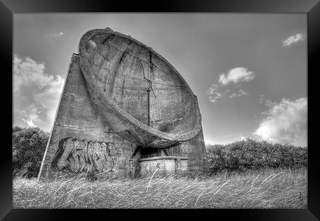 Sound Mirrors Framed Print by Alice Gosling