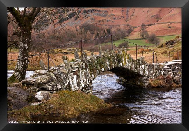 Slater Bridge, Little langdale, Cumbria Framed Print by Photimageon UK