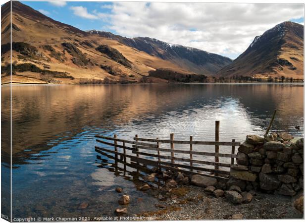 Buttermere in the English Lake District Canvas Print by Photimageon UK