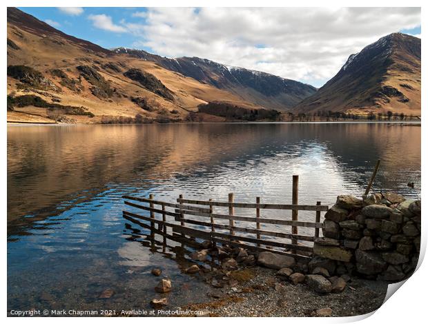 Buttermere in the English Lake District Print by Photimageon UK