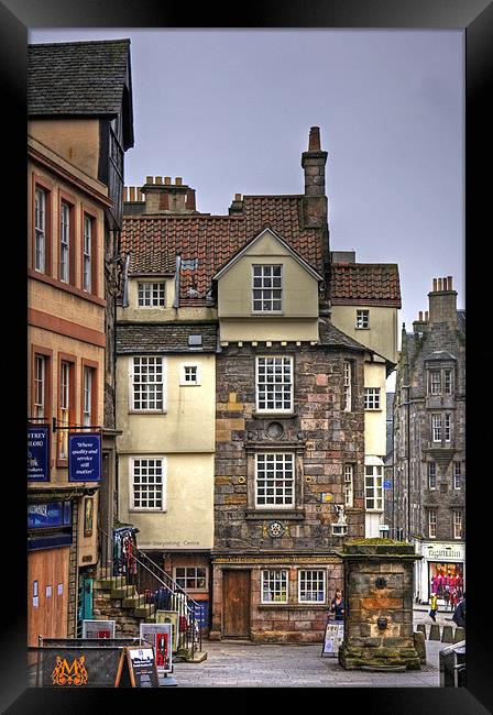 John Knox's House Framed Print by Tom Gomez