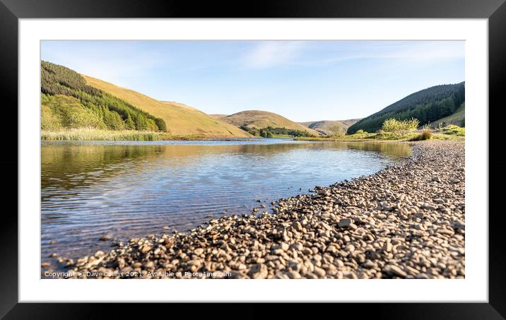 Loch of Lowes, Scotland Framed Mounted Print by Dave Collins