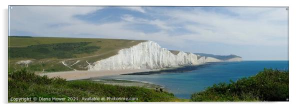 The seven sisters Panoramic Acrylic by Diana Mower