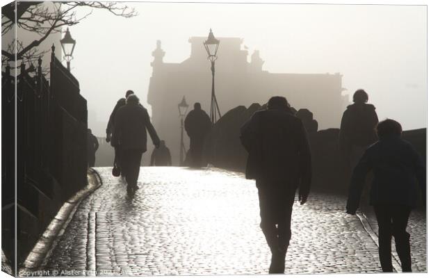 Heading into town Canvas Print by Alister Firth Photography