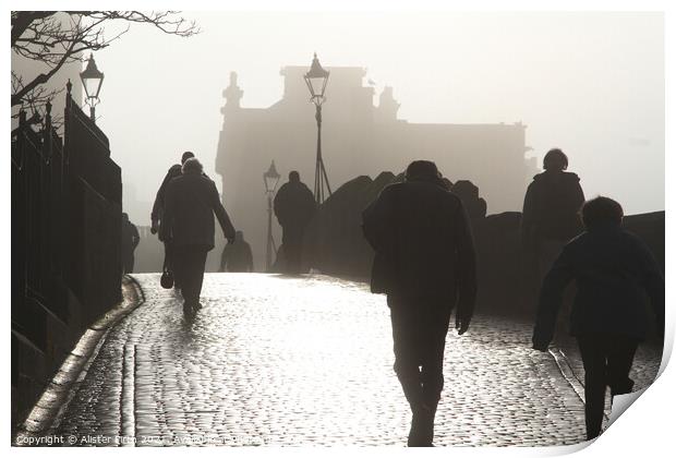 Heading into town Print by Alister Firth Photography