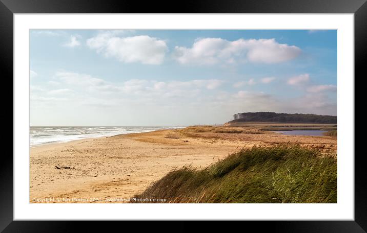 Covehithe Framed Mounted Print by Ian Merton