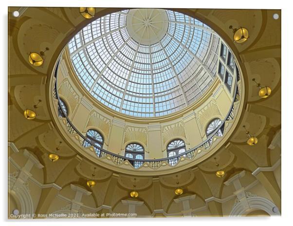 Blackpool Winter Gardens Dome Acrylic by Ross McNeillie