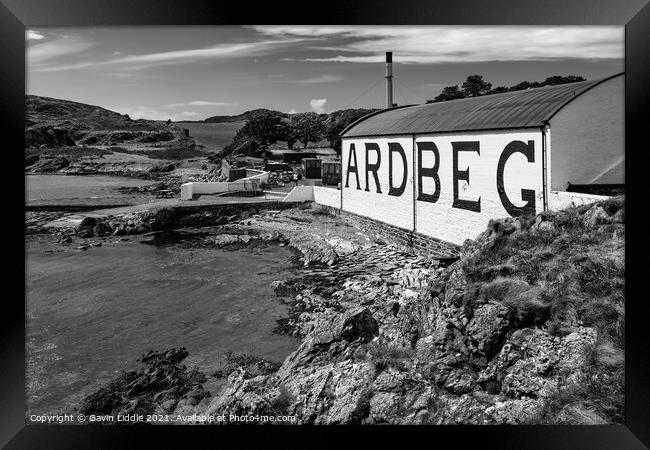 Ardbeg, Isle of Islay Framed Print by Gavin Liddle