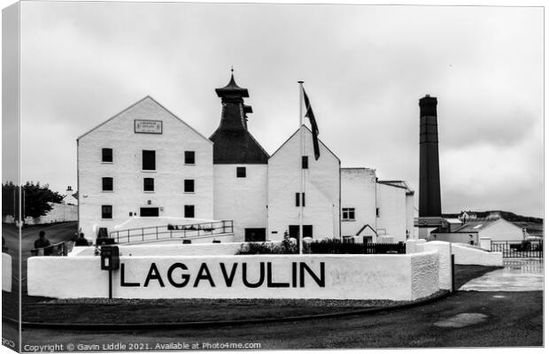 Lagavulin, Isle of Islay Canvas Print by Gavin Liddle