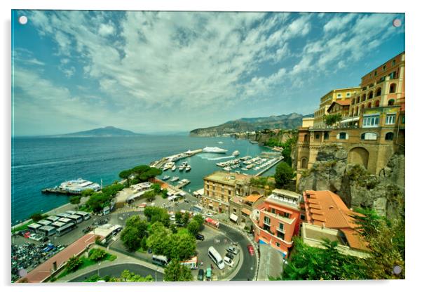 Sorrento Headland Acrylic by Rob Hawkins