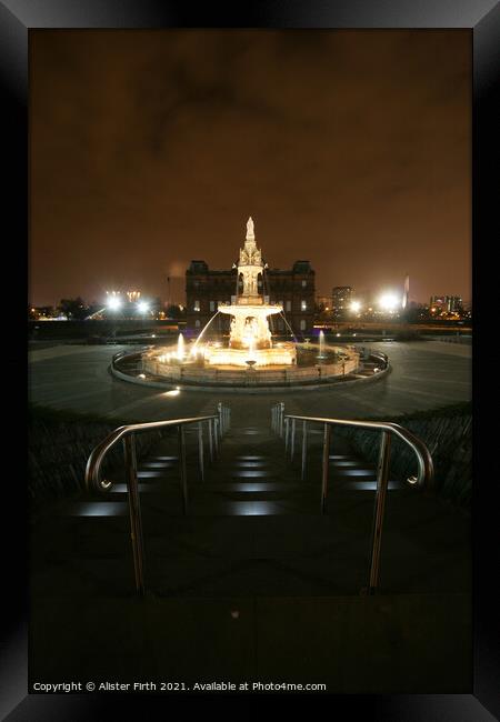 Doulton Fountain  Framed Print by Alister Firth Photography