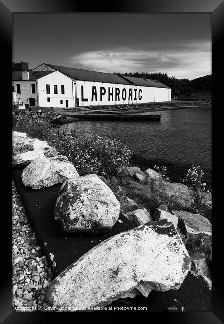 Laphroaig Framed Print by Gavin Liddle