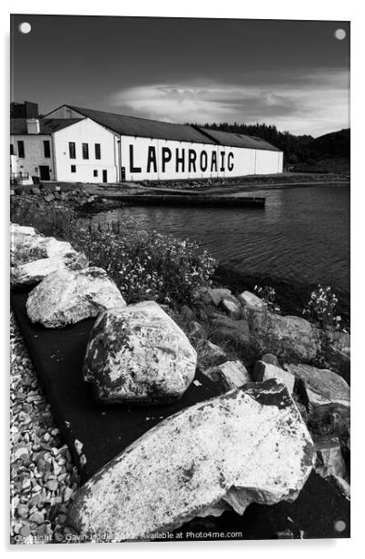 Laphroaig Acrylic by Gavin Liddle