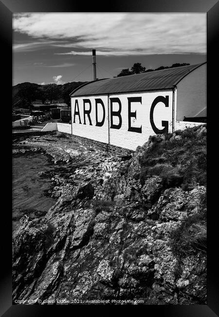 Ardbeg Framed Print by Gavin Liddle