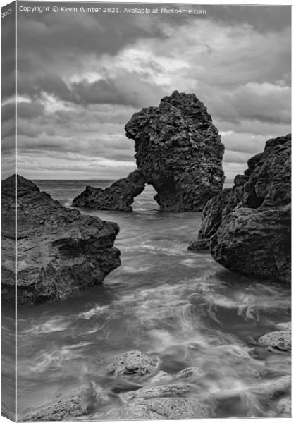 Shot rock Canvas Print by Kevin Winter