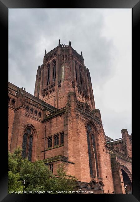 Liverpool Anglican Cathedral  Framed Print by Phil Longfoot
