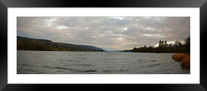 Majestic Coniston Water Framed Mounted Print by graham young