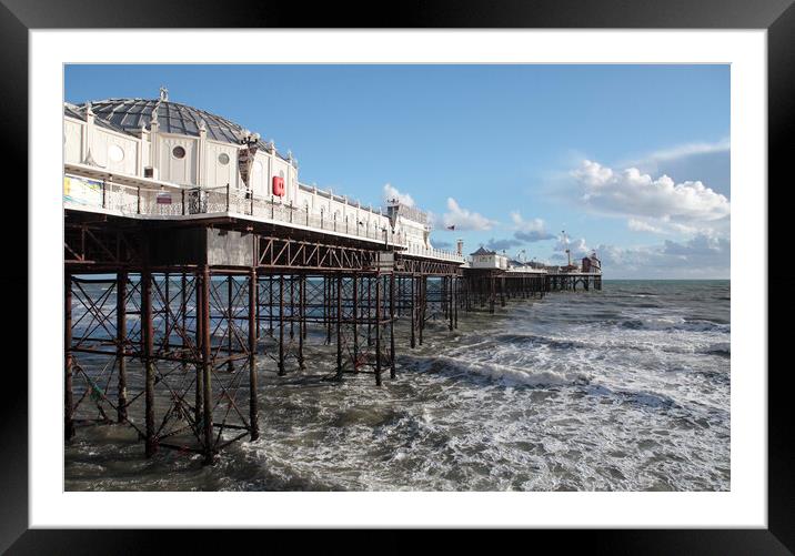 Brighton Pier  Framed Mounted Print by Neil Overy