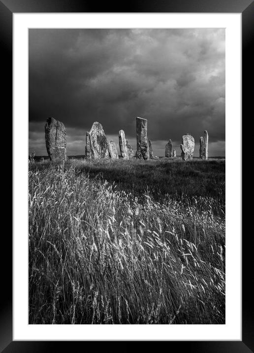Callanish  Framed Mounted Print by Macrae Images