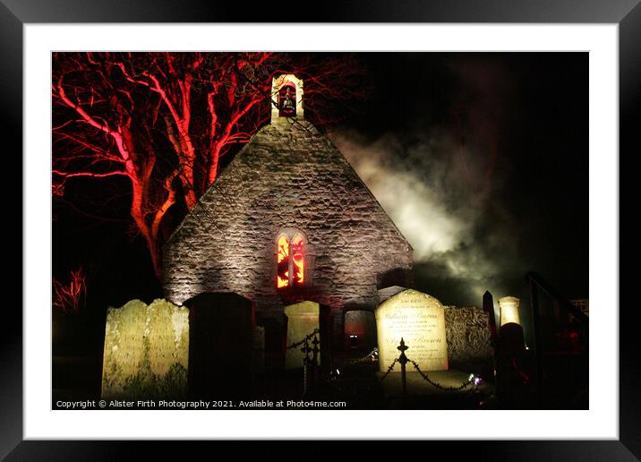 Ghostly sightings Framed Mounted Print by Alister Firth Photography