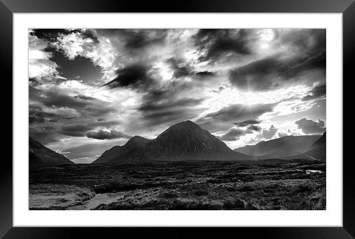 Buchaille Etive Mountain Framed Mounted Print by Sandi-Cockayne ADPS