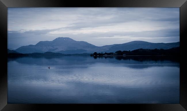 Loch Lomond Framed Print by chris smith