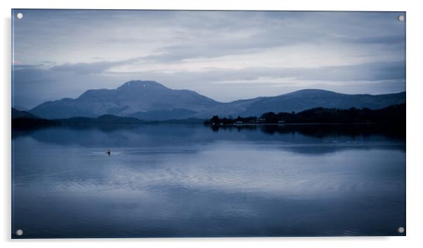 Loch Lomond Acrylic by chris smith