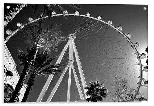 High Roller Las Vegas United States of America Acrylic by Andy Evans Photos