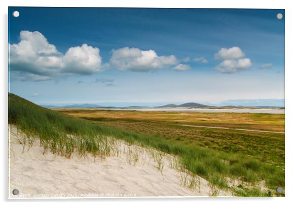 North Uist Machair, Outer Hebrides, Scotland Acrylic by Kasia Design