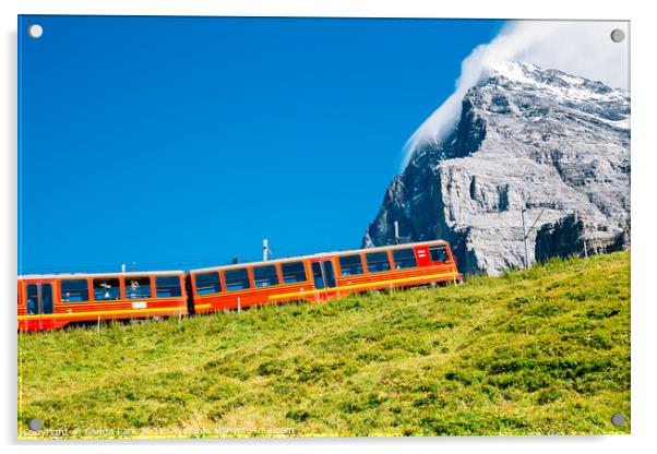Jungfrau Acrylic by Sanga Park