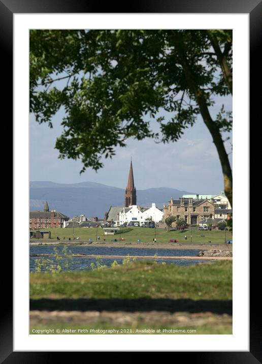 Largs Ayrshire Framed Mounted Print by Alister Firth Photography