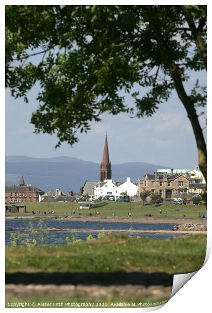 Largs Ayrshire Print by Alister Firth Photography