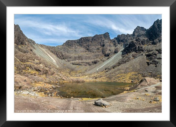 Coire Lagan in the Black Cuillin Mountains, Isle of Skye Framed Mounted Print by Photimageon UK