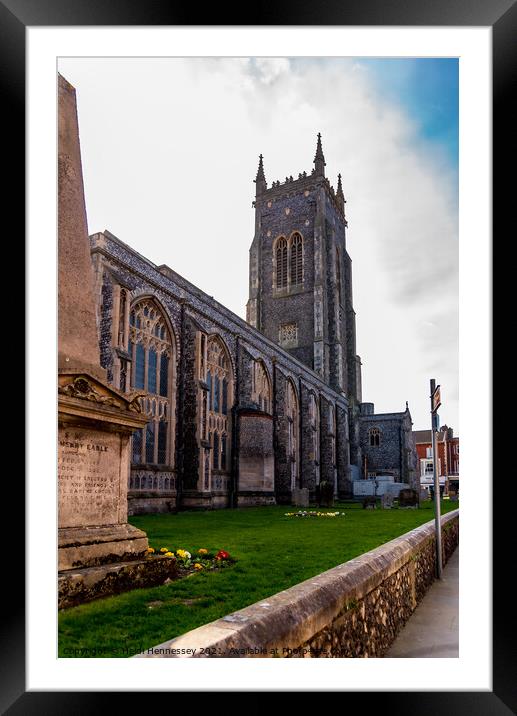 Timeless Beauty at Cromer Parish Church Framed Mounted Print by Heidi Hennessey