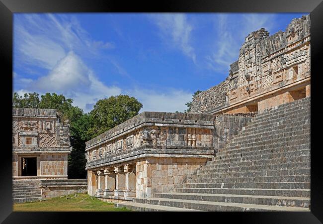 Governor's Palace at Uxmal, Yucatan, Mexico Framed Print by Arterra 