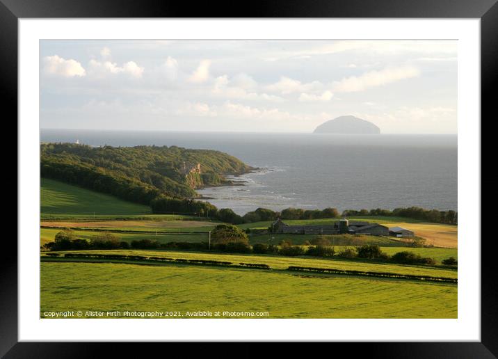 Ayrshire Coastline Framed Mounted Print by Alister Firth Photography