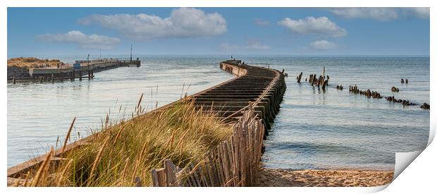 Serenity on Suffolk Shore Print by Kevin Snelling