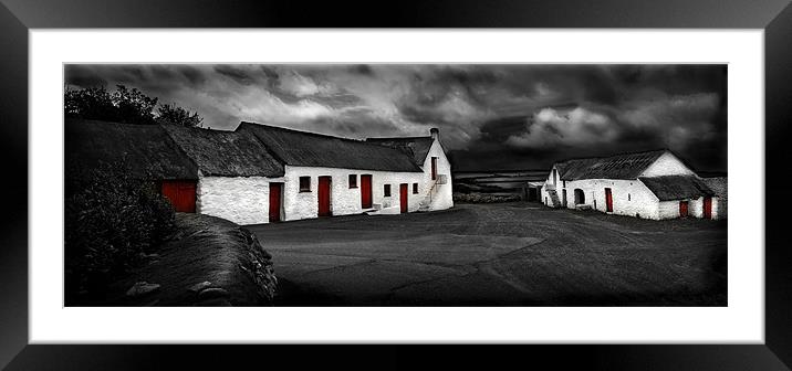 PEMBROKESHIRE LONG BARN Framed Mounted Print by Anthony R Dudley (LRPS)