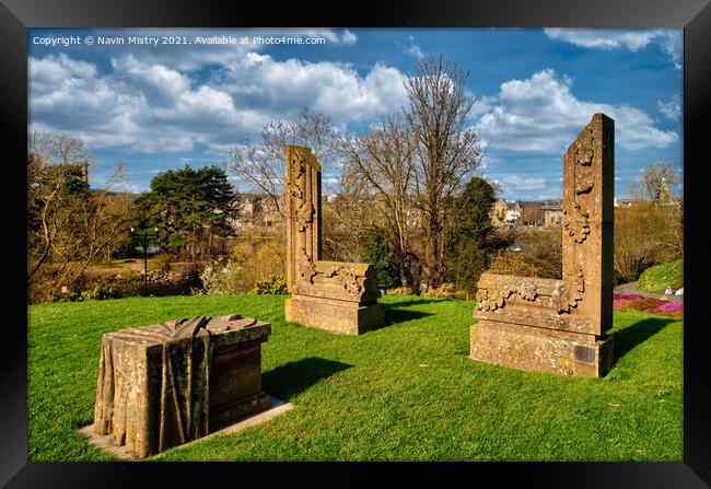 Millias Viewpoint Art Installation, Rodney Gardens Framed Print by Navin Mistry