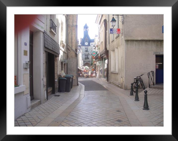 Abbeville Loire Framed Mounted Print by John Bridge