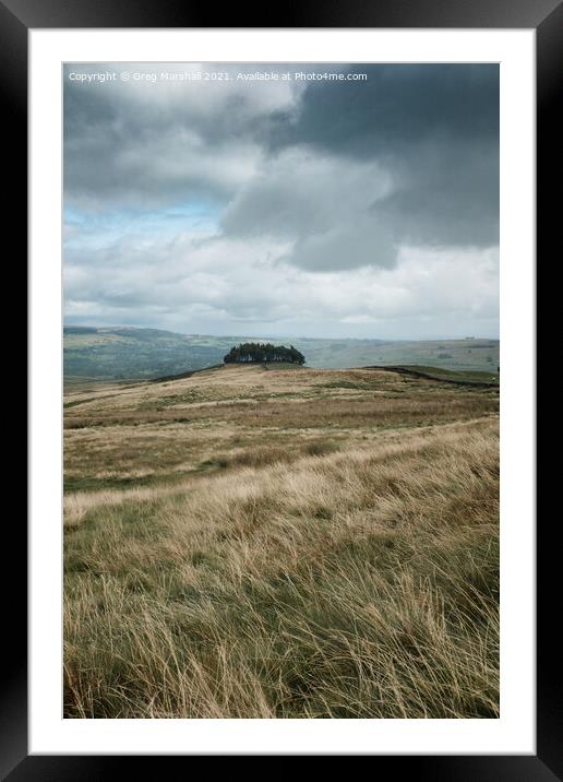 Kirkcarrion Middleton-in-Teesdale Framed Mounted Print by Greg Marshall