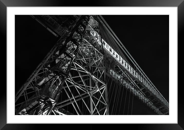 Newport Transporter Bridge  Framed Mounted Print by Dean Merry