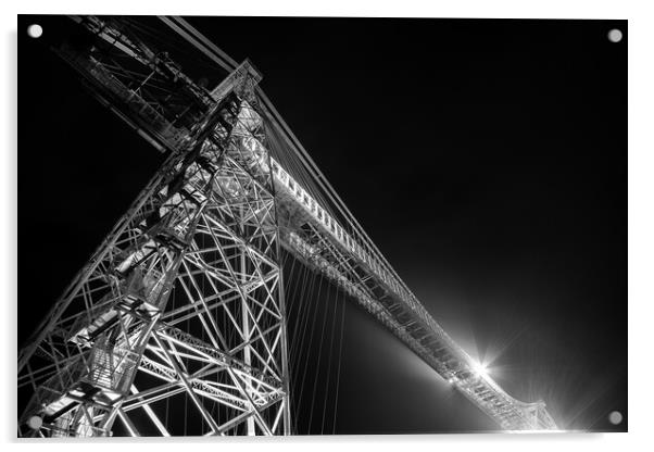 Newport Transporter Bridge  Acrylic by Dean Merry