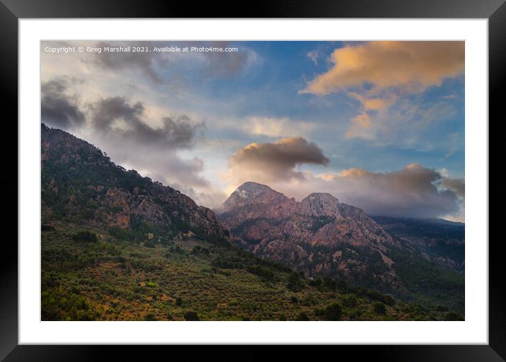 Xim Quesada from Fornalutx Mallorca Framed Mounted Print by Greg Marshall