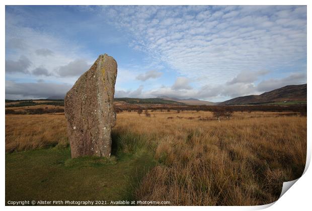 Outdoor field Print by Alister Firth Photography