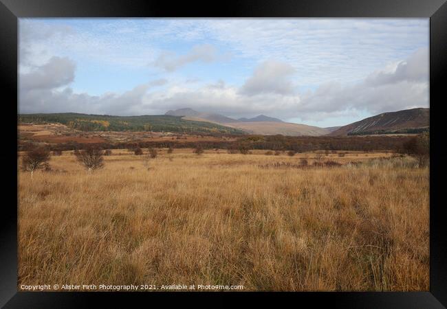 Macrie Moor, Isle of Arran Framed Print by Alister Firth Photography