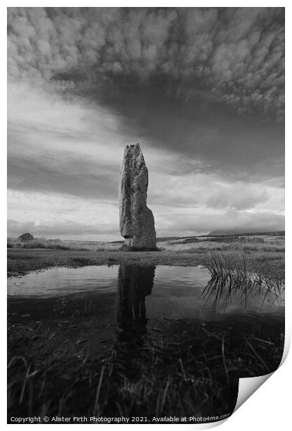 Monolith Print by Alister Firth Photography