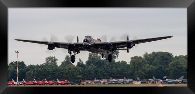Avro Lancaster Framed Print by Clive Wells